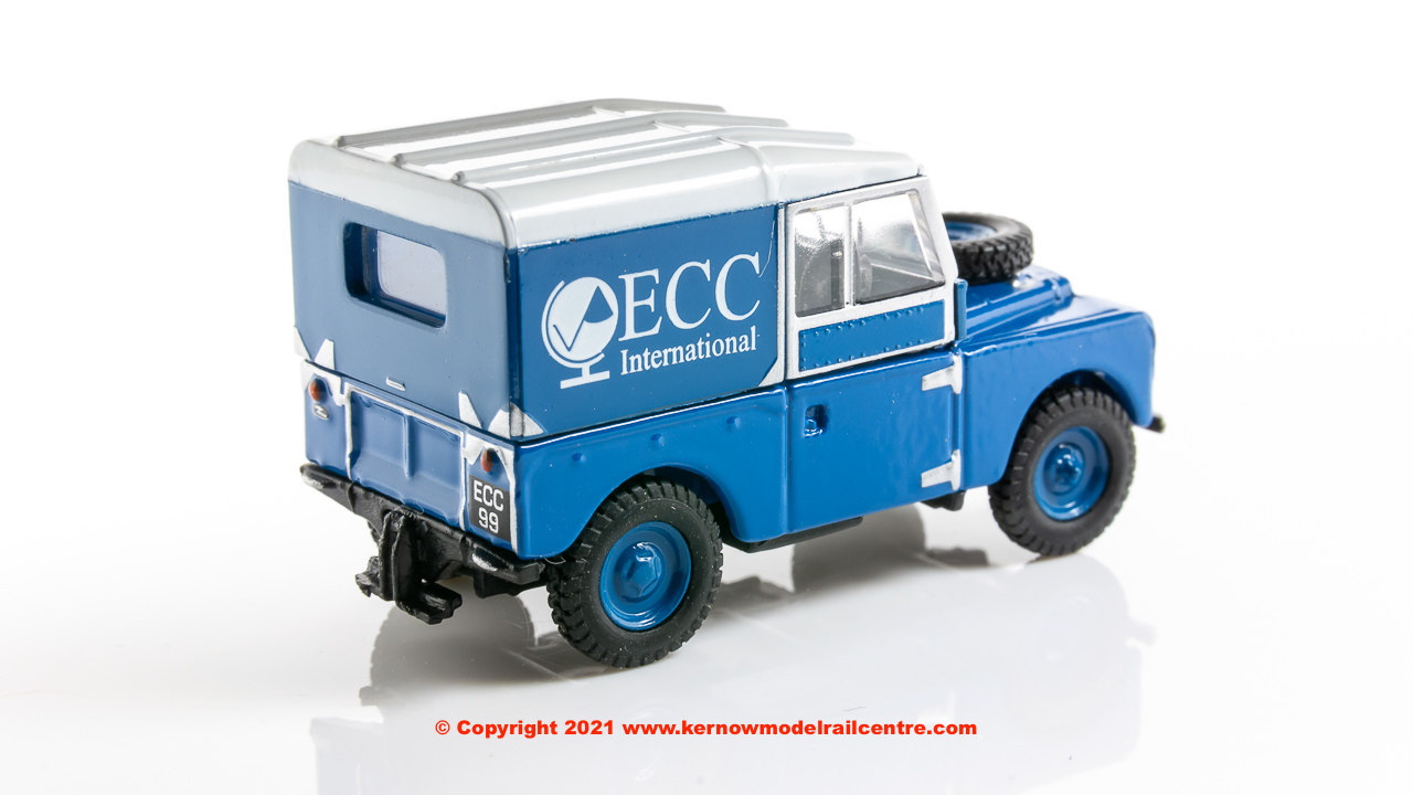 SP47 Oxford Diecast Land Rover Series 1 number ECC 99 in English China Clays International livery